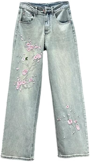 試着のみLiberty Print Side Embroidery Pants 51Bvy1vr+rL._AC_SX385_.jpg